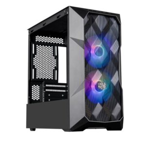 CARCASE Cooler Master TD300 Mesh, M-ATX,U3*2,ARGB Hub*1,Front PWM ARGB fan*2,Grey TG, "TD300-KGNN-S00" (timbru verde 0.19 lei)