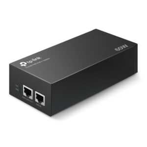 INJECTOR PoE++ TP-LINK 2 porturi Gigabit, compatibil IEEE 802.3af/at 60W maxim 100M, carcasa plastic, "PoE170S" (timbru verde 0.18 lei)