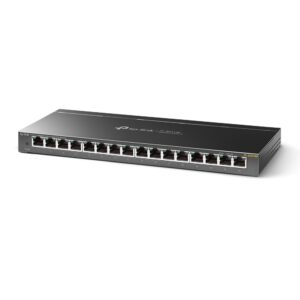 SWITCH TP-LINK  16 porturi Gigabit. carcasa metalica "TL-SG116E" (timbru verde 2 lei)