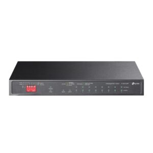 SWITCH PoE TP-LINK, 10 porturi Gigabit (2-Port PoE++ si 6 PoE+), IEEE 802.3af/at/bt, buget PoE 123W maxim, carcasa metalica "TL-SG1210PP" (timbru verde 2 lei)