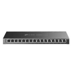 Switch POE TP-Link " TL-SG2016P ", 16-Port Gigabit Smart Switch with 8-Port Gigabit PoE+, 120 W PoE Budget, "SG2016P" (timbru verde 2 lei)