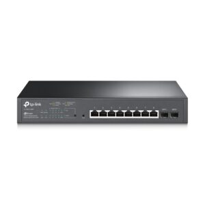 SWITCH TP-LINK POE  10 porturi Gigabit (8 PoE+), IEEE 802.3at/af, carcasa metalica "TL-SG2210MP" (timbru verde 2 lei)