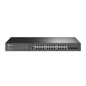 Switch TP-Link cu management L2, 24 Porturi Gigabit, 4 x SFP Gigabit "TL-SG3428" (timbru verde 2 lei)