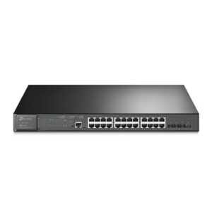Switch cu management L2 TP-Link POE, 24 Porturi Gigabit, 4 x SFP+ Gigabit "TL-SG3428XMP" (timbru verde 2 lei)