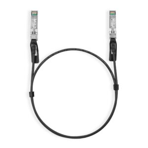 Cablu TP-Link " TL-SM5220-1M " 1 Metru 10G SFP+ Direct Attach, 10G SFP+ conector la ambele capete "SM5220-1M" (include timbru verde 0.25 lei)
