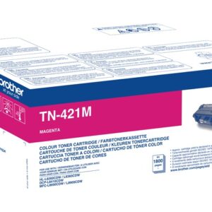 Toner Original Brother Magenta, TN421M, pentru DCP-8410|L8260|L8360|MFC-L8690|L8900, 1.8K, (timbru verde 1.2 lei) , "TN421M"