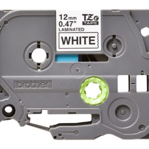 Banda Laminata Original Brother Black on White, TZE231, pentru H105WB|P-TOUCH PT-E110VP|D400|D450|D600VP|E300VP|E550WVP|H110|H500|P700|P750W|PT-D210|PT-D210VP, 12mm x 8m, incl.TV 0 RON, "TZE231"