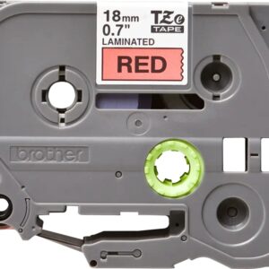Banda laminata Original Brother Black on Red, TZE441, pentru D400|D450|E300|H300|18R|300|310|320|340|1300|1700|1750|1760|1800|1810|1830|1880|1890|1900|1910|1950|1960|2030|2040|2100|2110|ST5, 18mm, incl.TV 0 RON, "TZE441"