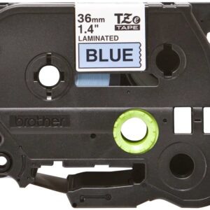 Banda laminata Original Brother Black on Blue, TZE561, pentru 530|550|3600|9200|9400|9500|9600|9700|9800|D800|E800|P900|P910|P950, 36mm, incl.TV 0 RON, "TZE561"