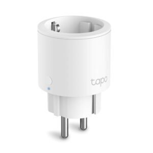 PRIZA inteligenta TP-LINK design compact, Schuko x 1, cu monitorizarea energiei, conectare prin Schuko (T), 16 A, programare prin smartph, BT, WiFi, alb "Tapo P115(1-pack)" (timbru verde 0.18 lei)