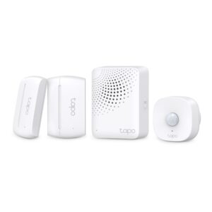 KIT SENZORI TP-Link, include 1 x HUB Tapo H100, 1 x senzor miscare Tapo T100, 2 x senzor de contact Tapo T110, "Tapo T30 KIT" (timbru verde 0.8 lei)