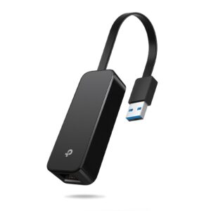 ADAPTOR RETEA TP-LINK de la 1 port USB3.0 la 1 port Gigabit, black "UE306" (timbru verde 0.18 lei)