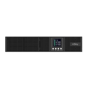 UPS NJOY, "Aster 3000", Online cu sinusoida pura, rack, 3000VA/2700W, AVR, IEC x 8, 6 x baterie GP09122L, display LCD, back-up 11 - 20 min., "UPCMCOP930HASCG01B" (timbru verde 11 lei)