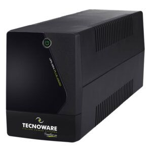 UPS Tecnoware "ERA PLUS", Line int., mini Tower, AVR, IEC x 6, back-up 10 - 90 min. "FGCERAPL2602IEC" (timbru verde 11 lei)