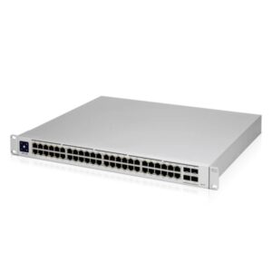 SWITCH. PoE Ubiquiti, port Gigabit x 48, SFP SFP+ x 4, managed, rackabil, carcasa metalica, "USW-PRO-48-POE-EU" (timbru verde 2 lei)