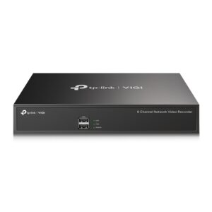 NVR TP-Link VIGI, 8 canale,  capacitate max 10 TB, porturi HDMI | VGA | Retea RJ45 | 2 x USB 2.0, "VIGI NVR1008H" (timbru verde 2 lei)