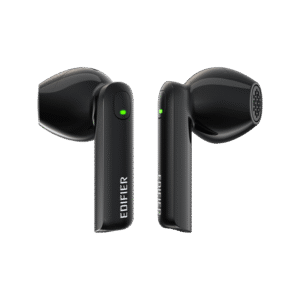 CASTI Edifier, wireless, intraauriculare - butoni, pt smartphone, microfon pe casca, conectare prin Bluetooth 5.4, IP54, USB-C, negru, "W200T-BK", (timbru verde 0.18 lei)