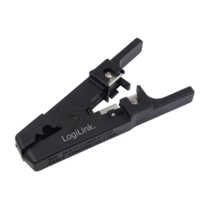 CLESTE dezizolare cablu, LOGILINK, functii: dezizolare cablu, taiere cablu 3.2-9.5mm, surub reglare diametru, negru, "WZ0005"