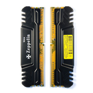 MEMORIE DDR  Zeppelin DDR4 16GB frecventa 2400 Mhz, (kit 2x 8GB) dual channel kit, radiator, retail "ZE-DDR4-16G2400-RD-KIT"