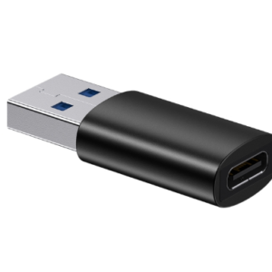 ADAPTOR Baseus Ingenuity Series Mini OTG, USB Type-C (M) la USB 3.1 (T), corp metalic, negru "ZJJQ000101" (timbru verde 0.18 lei) - 6932172605797