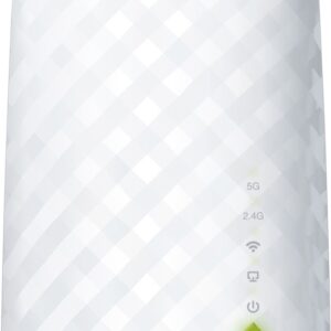 RANGE EXTENDER TP-LINK wireless  750Mbps, 1 port 10/100Mbps, 3 antene interne, dual band AC750, 2.4GHz & 5GHz "RE200" (timbru verde 0.8 lei) 45505690