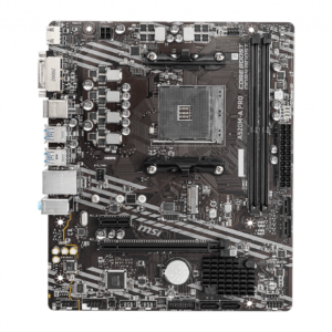PLACA de BAZA MSI "A520M-A PRO", skt AM4, mATX, AMD A520, 2 x DDR4, max. 64 GB, 4 x SATA, 1 x M.2, 7.1, "A520M-A PRO"