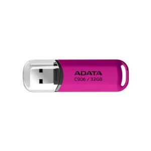 MEMORII USB Adata, protectie capac, 32GB, roz  "AC906-32G-RPP" (timbru verde 0.03 lei)