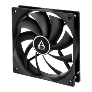 VENTILATOR ARCTIC PC, F12 PWM PST , 120x120x25mm, w/ PWM & cablu PST, low noise FD bearing, Black, "ACFAN00200A"