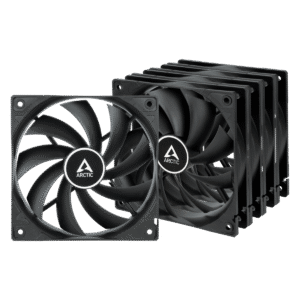 VENTILATOR ARCTIC PC, F12 (Black) - 5 Pack,"ACFAN00248A"