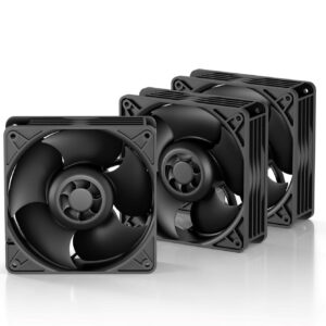 Set 3 ventilatoare Arctic "S12038-4K", 120mm, 600-4000 RPM, FDB, 106 cfm, , 4pin, negru, "ACFAN00303A" (timbru verde 0.54lei) - 4895213704717