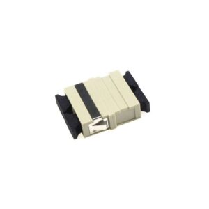 Adaptor SC/PC-SC/PC Simplex, MM pentru priza FTTHBOX-4P, "AD-SC-SC-MM/SX-P"