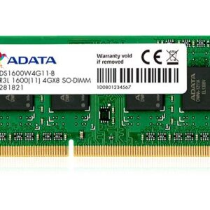 SODIMM Adata, 8GB DDR3, 1600 MHz, low voltage "ADDS1600W8G11-S"