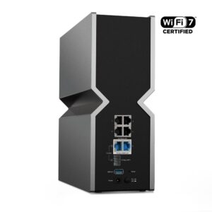 ROUTER TP-LINK wireless BE800 viteze Wi-Fi 7 Dual-Band de pana la 19000 Mbps 1× port WAN/LAN de 10Gbps, 1× port combo SFP+/RJ45 WAN/LAN de 10 Gbps si 4× porturi LAN de 2.5 Gbps, 2.4 Ghz/5/6 Ghz dual band, WI-FI 7 "Archer BE800" (timbru verde 0.8 lei)