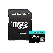 CARD MicroSDXC ADATA, 256GB, "AUSDX256GUI3V30SA2-RA1" (timbru verde 0.03 lei)