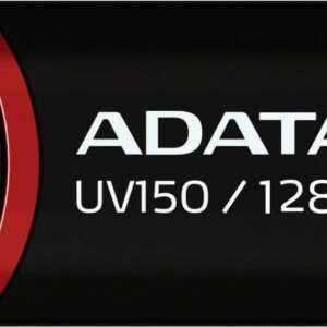 MEMORIE USB 3.2 ADATA 128 GB, cu capac, carcasa plastic, negru, "AUV150-128G-RBK" (timbru verde 0.03 lei)