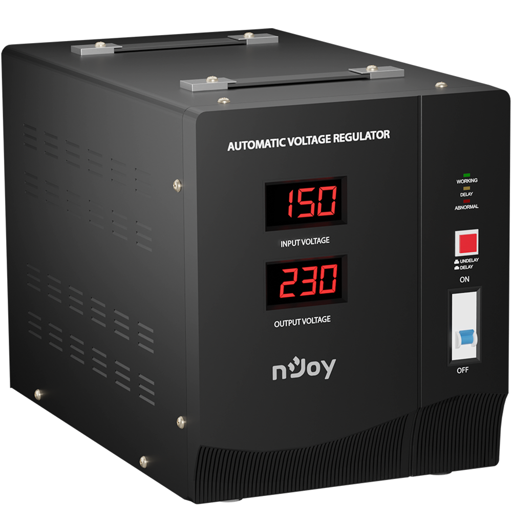 Stabilizator tensiune nJoy 5000VA Alvis "AVRL-5005TAL-CS01B" (timbru verde 11 lei)