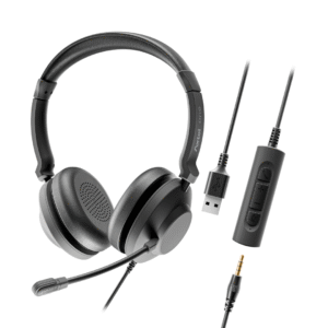 HEADSET AXTEL ONE UC35 STEREO HD AXH-ONE "AXH-ONEUCD-35" (timbru verde 0.8 lei)