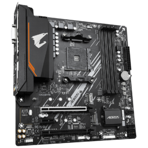 PLACA de BAZA Gigabyte "B550M AORUS ELITE", skt AM4, mATX, AMD B550, 4 x DDR4, max. 128 GB, 4 x SATA, 1 x M.2, 7.1, "B550M AORUS ELITE"