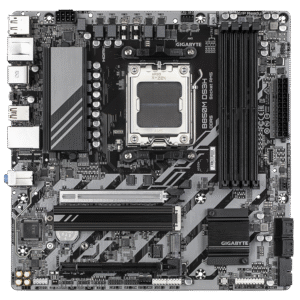 Placa de baza GIGABYTE B850M DS3H, AM5, DDR5, mATX, Gri/Negru "B850M DS3H"