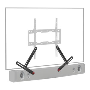 SUPORT montare soundbar, sub TV, monitor BARKAN, pt 1 TV/monitor plat, curbat, diag. max 80 inch, fix, max 6.5 Kg, "E820.B"