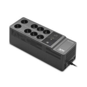 UPS APC, "Back-UPS", Line Int. cu management, brick, 650VA/400W, AVR, Schuko x 8, back-up 1 - 10 min., "BE650G2-GR" (timbru verde 11 lei)