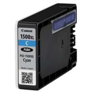Cartus Cerneala Original Canon Cyan, PGI-1500XLC, pentru Maxify MB2050|MB2150|MB2350|MB2750, , (timbru verde 0.15 lei), "BS9193B001AA"