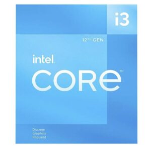 CPU INTEL i3-12100, skt LGA 1700, Core i3, frecventa 3.3 GHz, turbo 4.3 GHz, 4 nuclee, putere 60 W, "BX8071512100"
