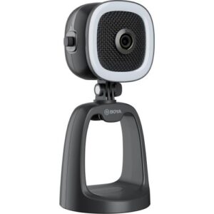 Boya All-In-1 USB Mic with LED Ring Light, Full 1080P Camera "BY-CM6A" (timbru verde 0.18 lei)