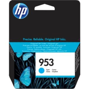 Cartus Cerneala Original HP Cyan, nr.953, pentru OfficeJet Pro 7720|7730|7740|8210|8218|8710|8720|8730, , (timbru verde 0.15 lei), "F6U12AE"