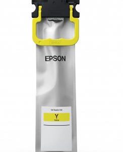 Cartus Cerneala Original Epson Yellow, T01C4, pentru WF C529R|C579R, , (timbru verde 0.15 lei), "C13T01C400"
