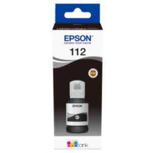 Cartus Cerneala Original Epson Black, nr.112, pentru L11160|L15150|L15160, 127ml, (timbru verde 0.15 lei), "C13T06C14A"(RAPO)