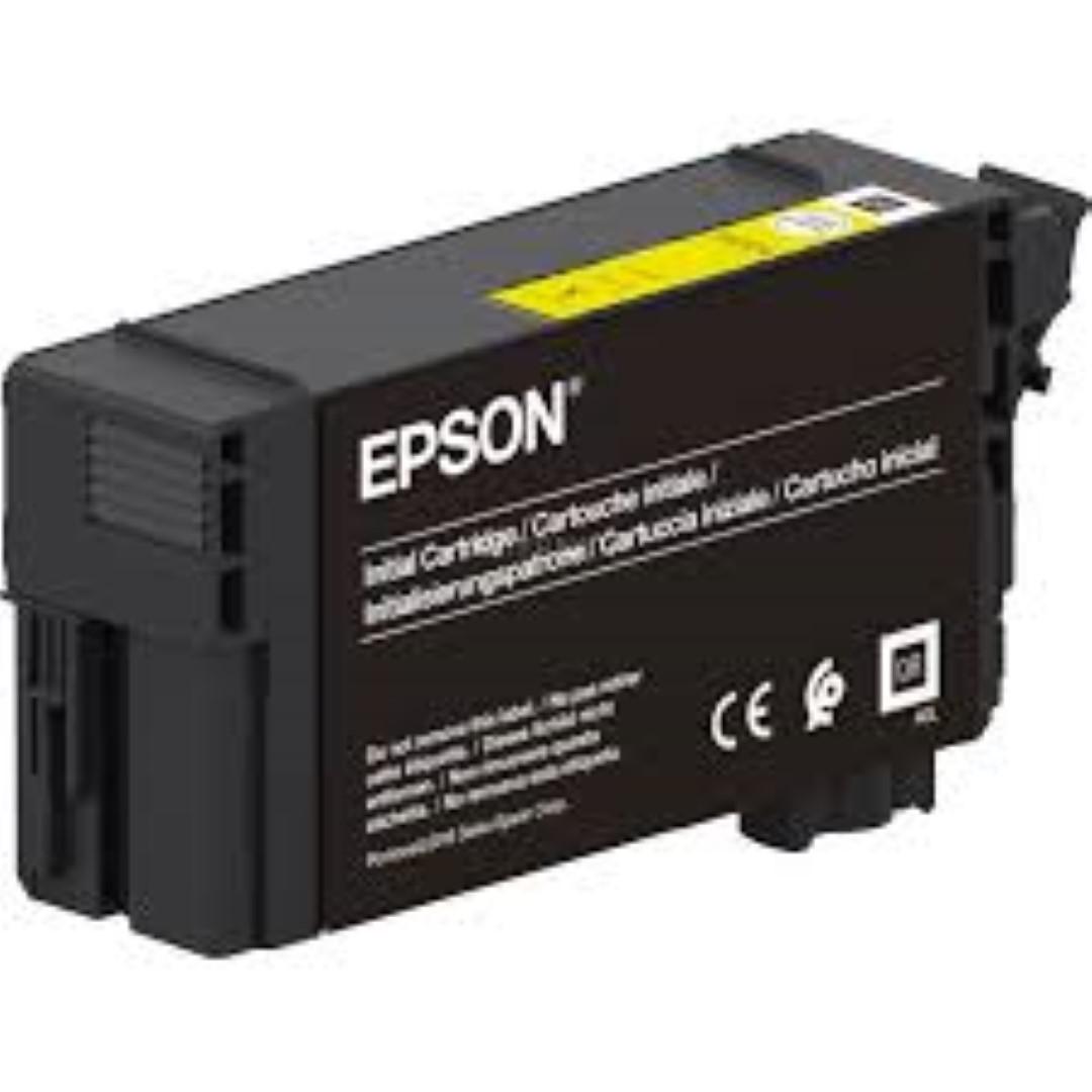 Cartus Cerneala Original Epson Yellow, T40D440, pentru SureColor SC-T3100|SC-T5100|SC-T5100N, 50ml, (timbru verde 0.15 lei),  "C13T40D440"