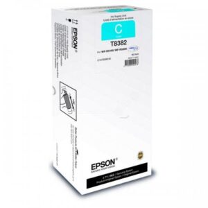 Cartus Cerneala Original Epson Cyan, T838240, pentru Work Force R5190|5190dtw|5690dtwf, 20k, incl.TV 1.2incl.TV, "C13T838240"