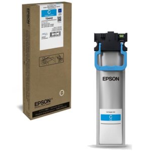 Cartus Cerneala Original Epson Cyan, T944240, pentru WF-C5210|C5710|C5290, , (timbru verde 0.15 lei), "C13T944240"(RAPO)